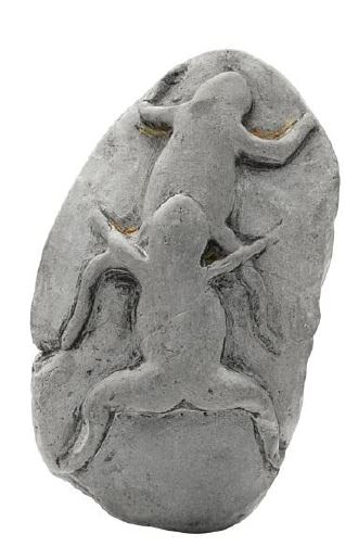 Ein Lügenstein: Kopulierende Frösche